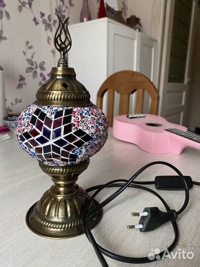 Лампа настольная турецкая
