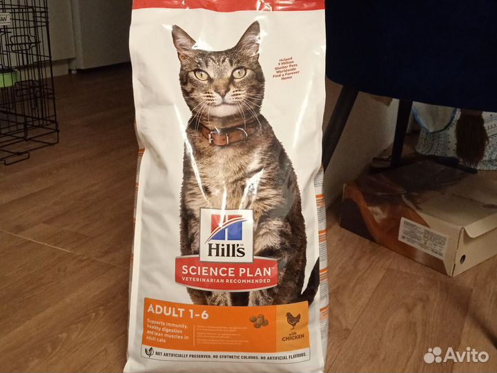 Корм для кошек hills
