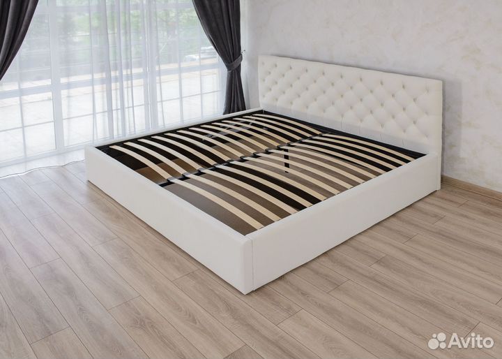 Кровать 200х200 с подъемным механизмом в наличии