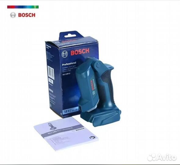 Аккумуляторный фонарь Bosch GLI 180-Li