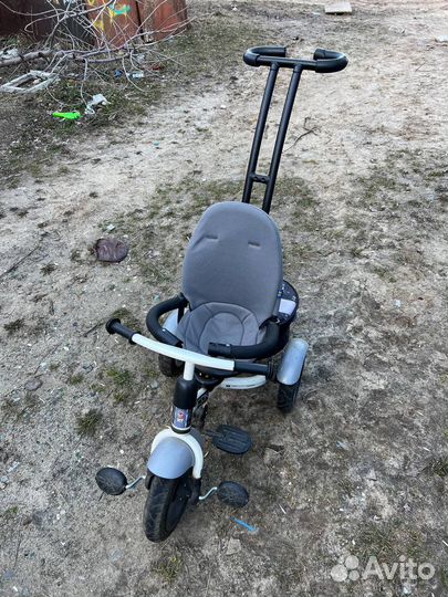 Детский велосипед с ручкой icon