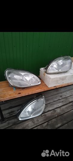Оптика фары 220 mercedes
