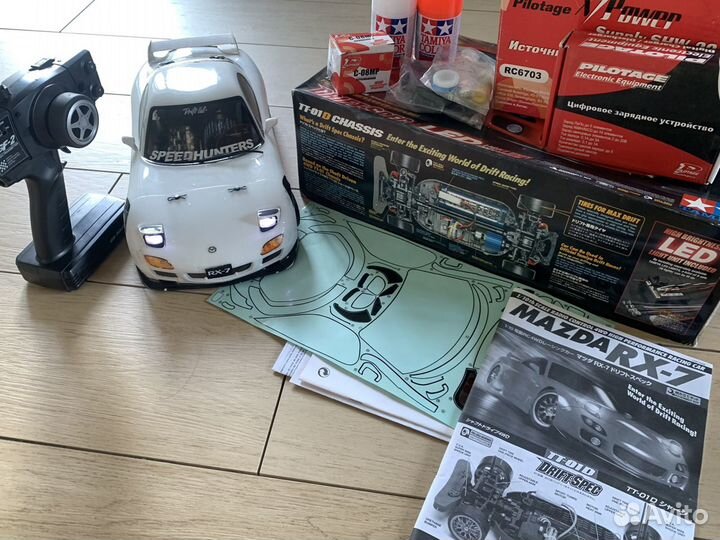 Tamiya mazda rx-7 полный комплект