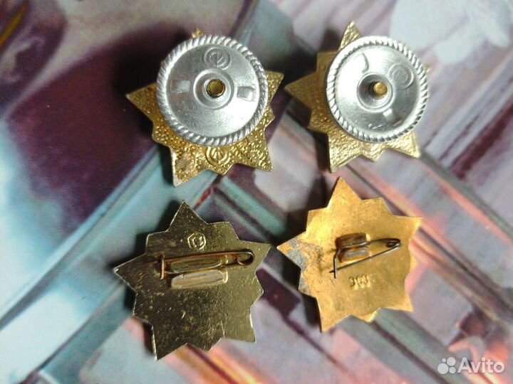 Значки СССР.Воин-спортсмен 1 и 2 ст. Лот