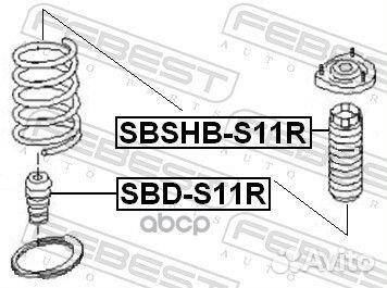 Пыльник амортизатора sbshb-S11R sbshb-S11R Febest