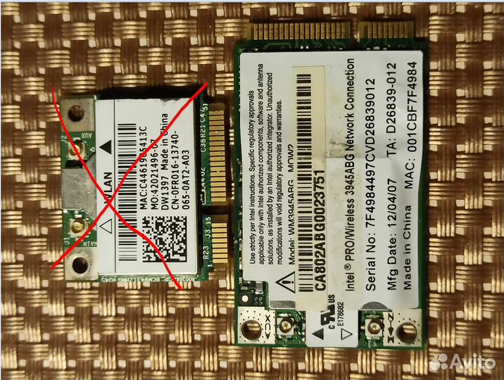 WI-FI Mini PCI-E и PCI модули