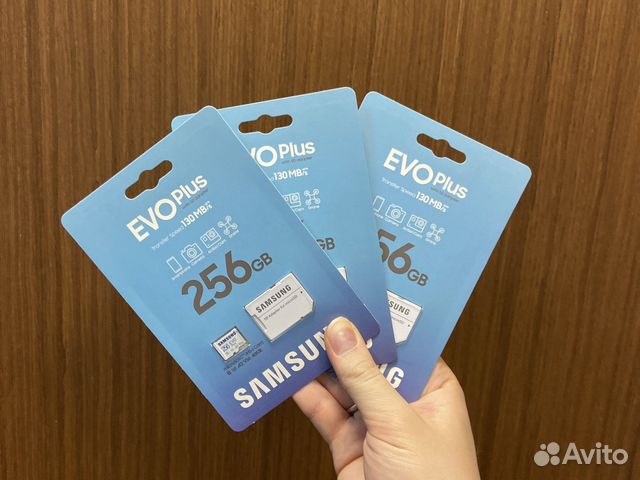 Карта памяти samsung evo plus 256gb micro sd
