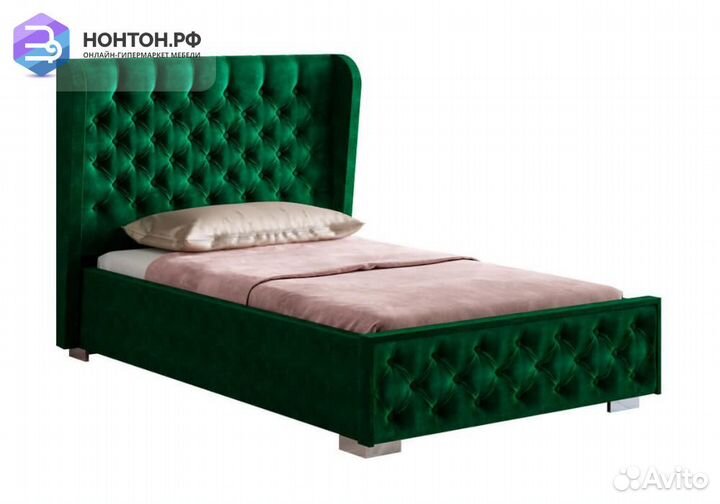 Кровать Франческа зеленая