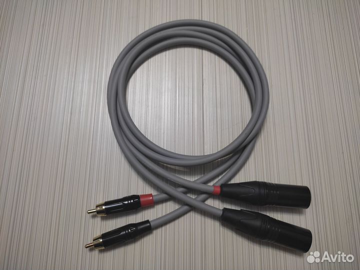 Кабели Canare XLR(m) - RCA