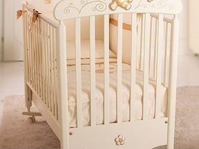 Детская кровать + шкаф + матрац Baby Expert Perla
