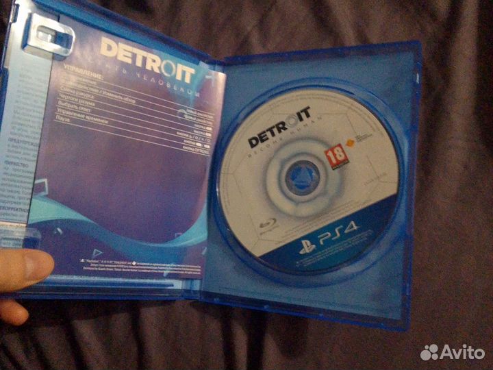 Detroit become human ps4 диск