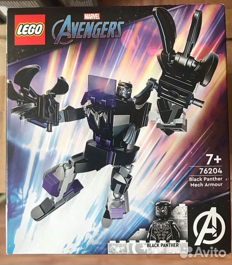 Lego Marvel Super Heroes 76204 Чёрная Пантера