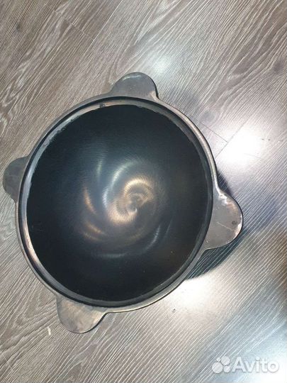 Казан чугунный 6 л с крышкой