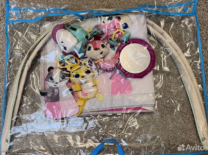 Развивающий коврик tiny love принцесса