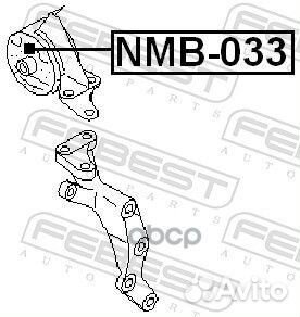 Сайлентблок правой опоры двигателя nissan almera