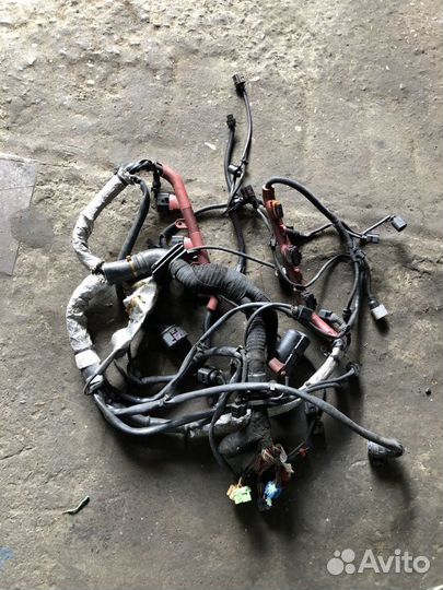Жгут проводов мотора Audi A8 3.2 FSI BPK