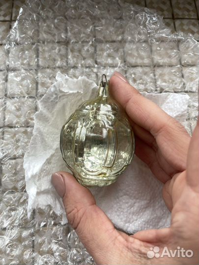 Елочные игрушки СССР «льдинки»