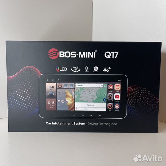 Андроид магнитола BOS-mini Q17 10