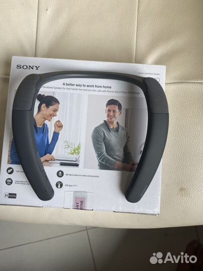 Новый Носимый динамик Sony SRS-NB10 Белый