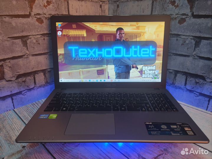 Мощный ноутбук asus i3/gt720m/гарантия