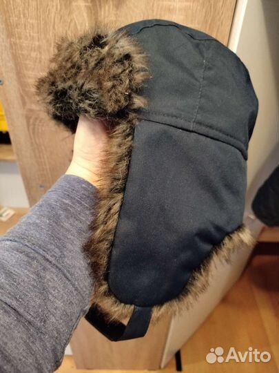 Шапка-ушанка зимняя futurino 52-54 новая