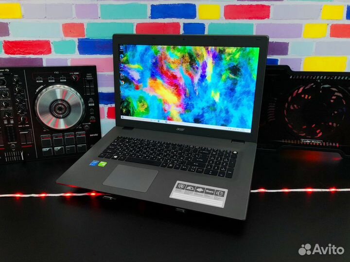 Ноутбуки Acer GeForce+Intel Core с большим экраном