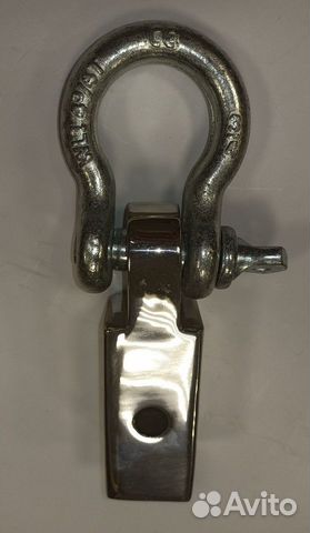 Буксировочная вставка Хром с шаклом