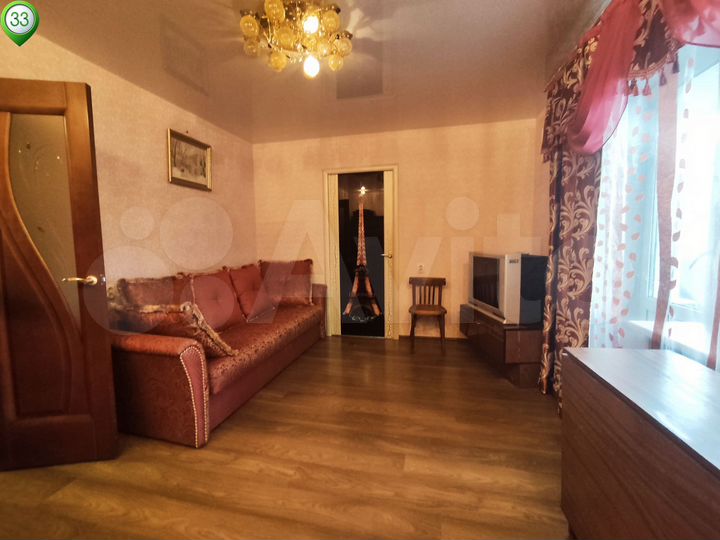 2-к. квартира, 50,5 м², 4/16 эт.