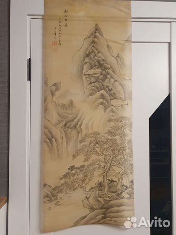 Роспись по шелку Китай