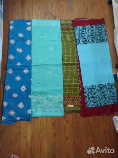 Сари хлопок