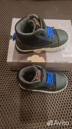 Детские ботинки tombi 24,по стельке 15 см