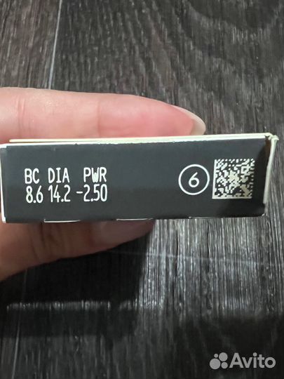 Линзы контактные