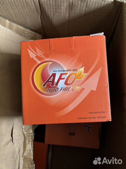 Огнетушитель самосрабатывающий шар AFO