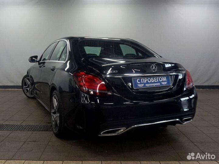 Mercedes-Benz C-класс 1.5 AT, 2018, 99 000 км