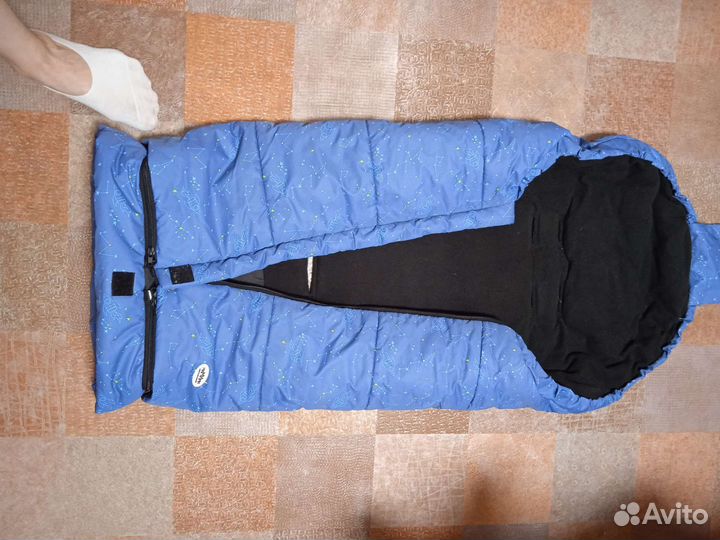Зимний конверт в коляску