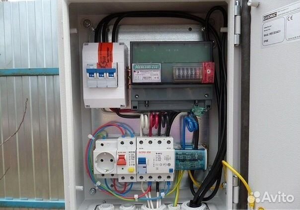 Услуги электрика