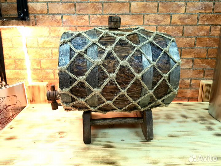 Дубовая бочка 3 / 5 / 10 л. Кавказский дуб