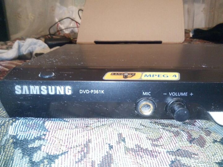 Dvd плеер с караоке samsung Обмен на Флешку