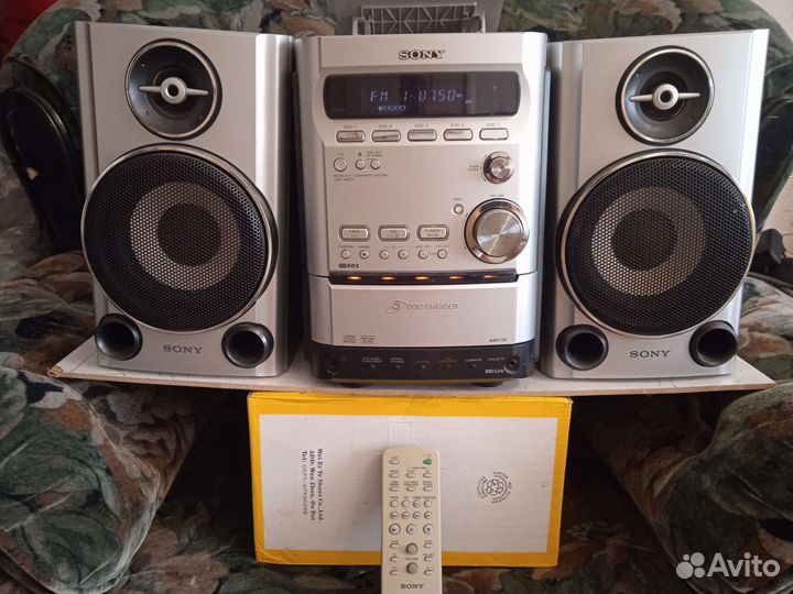 Музыкальный центр sony