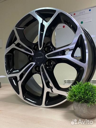 Новые диски 17 Khomen на Haval Jolion 5x114.3