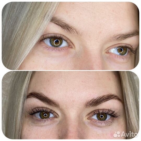 Ламинирование ресниц и бровей