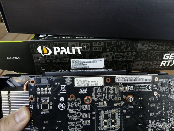 Видеокарта rtx 2060 6gb