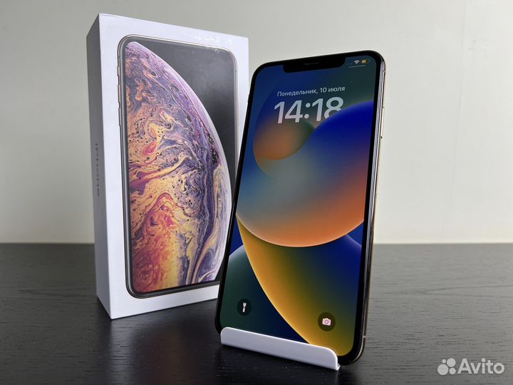 Отличный iPhone XS Max 64Gb / Золотой