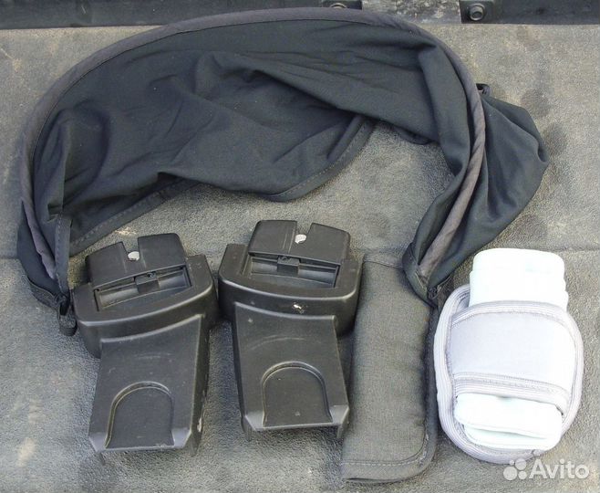 Автолюлька maxi cosi c адаптерами для крепления
