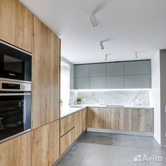 Кухонный гарнитур угловой от фабрики