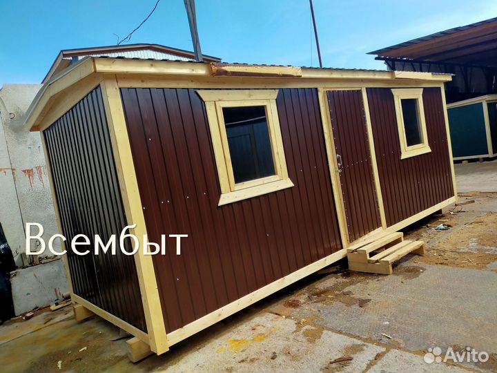 Бытовка из металла с оплатой по факту