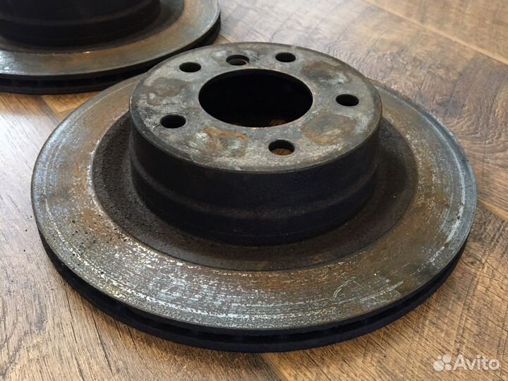 Диски тормозные задние BMW E87 (300мм)