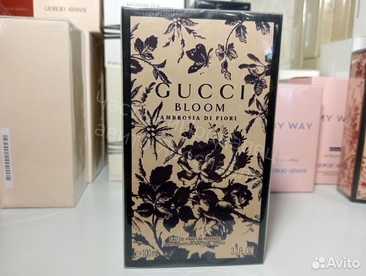 Gucci bloom ambrosia di fiori 100 ml edp intense