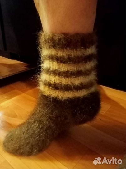 Носки из собачьей шерсти