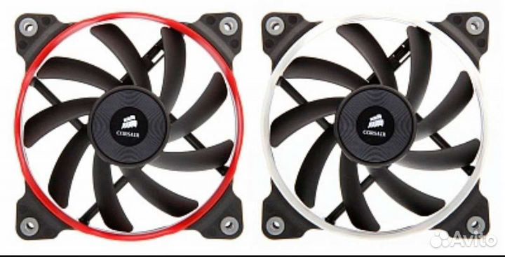 Цветные кольца для вентиляторов Corsair